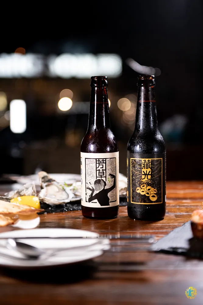 颱風造酒精釀啤酒》芳草艾爾與藏光黑啤