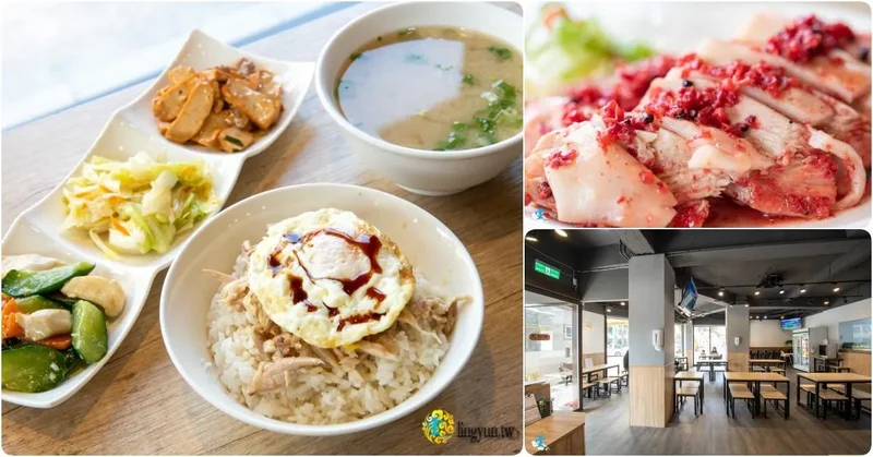 林厝火雞肉飯專賣店》桃園三民路上的古早味美食｜家常、衛生、吃飽又好吃的庶民銅板美食