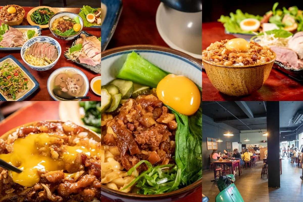 辛梅阿嬤的味道》中壢客家古早味美食推薦｜必點的月見滷肉飯只限內用